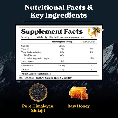 BetterAlt™ - Himalayan Shilajit Honey Sticks